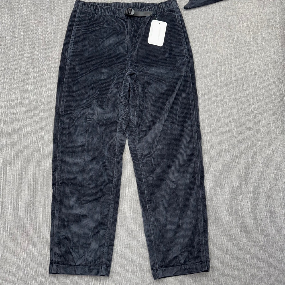 Levi's Skate Quick Release Corduroy Pants Black A0968-0011 Mens Medium